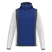 Head Kapuzenpullover Club 25 Tech Hoodie (100% Polyester) royalblau/weiss Herren