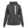 Head Kapuzenpullover Club Original Hoodie Full-Zip (Baumwollmix) dunkelgrau Damen