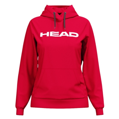 Head Kapuzenpullover Club Original Hoodie (Baumwollmix) rot Damen