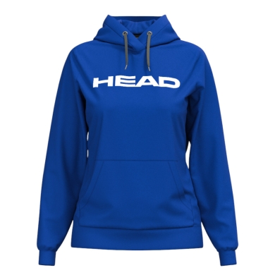 Head Kapuzenpullover Club Original Hoodie (Baumwollmix) royalblau Damen