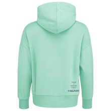 Head Kapuzenpullover Motion Sweatshirt (Bio-Baumwolle) pastellgrün Damen