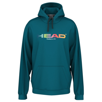 Head Kapuzenpullover Rally Hoodie (Mischgewebe) tealblau Herren