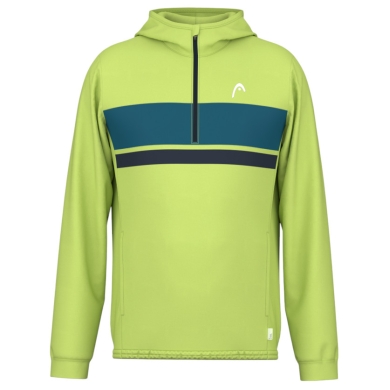 Head Kapuzenpullover Topspin Hoodie (100% Polyester) limegrün Herren