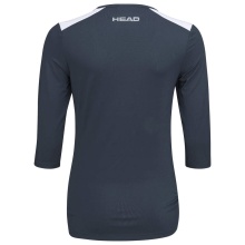 Head Tennis-Langarmshirt Club 22 Tech 3/4 Shirt navyblau Damen