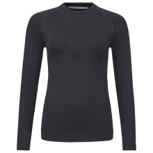 Head Funktionsunterwäsche Langarmshirt Flex Seamless (nahtlos) schwarz Damen