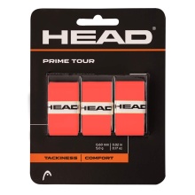 Head Overgrip Prime Tour 0.6 mm (Komfort, Griffigkeit) rot 3er