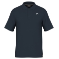 Head Tennis-Polo Performance 2024 (Polyester-Jacquard, schnelltrocknend) navyblau Herren