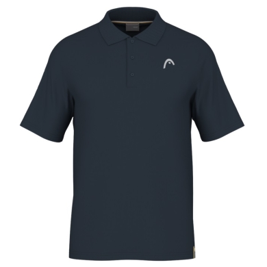 Head Tennis-Polo Performance 2024 (Polyester-Jacquard, schnelltrocknend) navyblau Herren