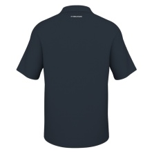 Head Tennis-Polo Performance 2024 (Polyester-Jacquard, schnelltrocknend) navyblau Herren