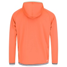 Head Kapuzenpullover Hoodie mit Kapuze Topspin (100% Polyester) pastellgrün/orange Herren