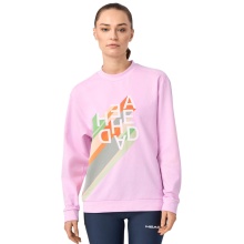 Head Pullover Rally Crewneck (Mischgewebe) rosa/bunt Damen