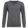 Head Pullover V-Neck (Merinowolle) grau Damen