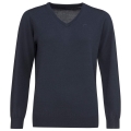 Head Pullover V-Neck (Merinowolle) navyblau Damen