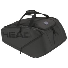 Head Racketbag Pro X Padel Bag L (Schlägertasche, 3 Hauptfächer) schwarz 9er