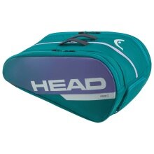 Head Racketbag Tour Padel Bag L (Schlägertasche, 3 Hauptfächer) arubablau 9er