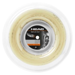 Head Tennissaite Reflex MLT (Armschonung+Touch) natur 200m Rolle