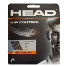 Besaitung mit Tennissaite Head Rip Control schwarz/weiss