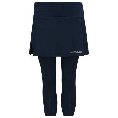 Head Tennisrock (Rock + 3/4 Tights) Club dunkelblau Damen