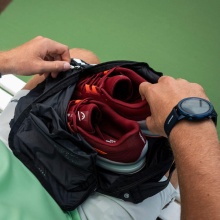 Head Schuhtasche Tour Bag (für 1 Paar Tennisschuhe, belüftet) 2024 schwarz