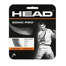 Head Tennissaite Sonic Pro (Haltbarkeit) schwarz 12m Set