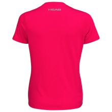 Head Tennis-Shirt Club Basic 2023 (Mischgewebe) magenta Damen