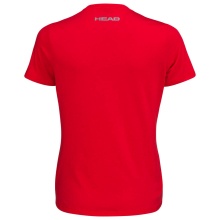 Head Tennis-Shirt Club Basic 2023 (Mischgewebe) rot Damen