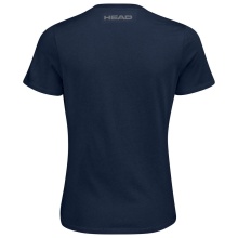 Head Tennis-Shirt Club Lara 2023 (Mischgewebe) dunkelblau Damen