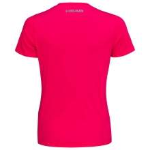 Head Tennis-Shirt Club Lara 2023 (Mischgewebe) magenta Damen