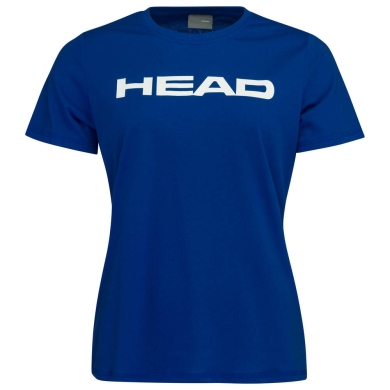 Head Tennis-Shirt Club Lucy 2023 (Polyester/Baumwolle) royalblau Damen