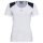 Head Tennis-Shirt Club 22 Tech (Moisture Transfer Microfiber Technologie) weiss/dunkelblau Damen