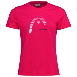 Head Tennis-Shirt Club 22 Lara (Baumwollmix) magenta Damen