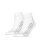 Head Tennissocken 2P Stripe Quarter (Mischgewebe) weiss - 2 Paar