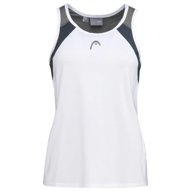 Head Tennistank Club 22 Tank Top (Racer Back) weiss/navyblau Damen