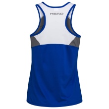 Head Tennistank Club 22 Tank Top (Racer Back) royalblau Damen