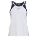 Head Tennis-Tank Club Tank Top (Racer Back) weiss/dunkelblau Damen