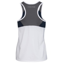 Head Tennis-Tank Club Tank Top (Racer Back) weiss/dunkelblau Damen