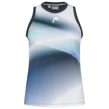 Head Tennis-Tank Top Performance 2023 (Moisture Transfer Microfiber Technologie) navyblau/weiss Damen