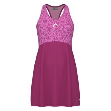 Head Tennis-Kleid Spirit Dress (separate Innenhose, V-Ausschnitt) pink Damen