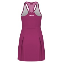 Head Tennis-Kleid Spirit Dress (separate Innenhose, V-Ausschnitt) pink Damen