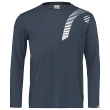 Head Tennis-Langarmshirt Club Cliff (Baumwollmix) navyblau Herren