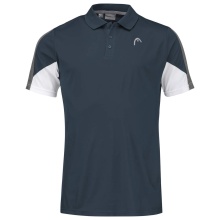 Head Tennis-Polo Club Technical (Moisture Transfer Microfiber Technologie) navyblau Herren