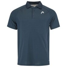 Head Tennis-Polo Performance 2023 (Moisture Transfer Microfiber Technologie) navyblau Herren