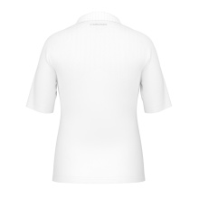 Head Tennis-Polo Performance 2024 (Polyester-Jacquard, schnelltrocknend) weiss Damen