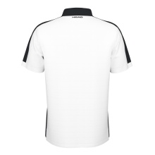 Head Tennis-Polo Slice 2024 (Mesh-Einsätze) weiss Herren