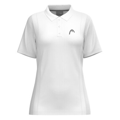 Head Tennis-Shirt Club 25 Tech Polo (Moisture Transfer Microfiber Technologie) 2025 weiss Damen