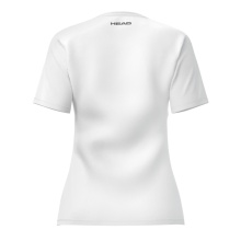 Head Tennis-Shirt Club 25 Tech (100% Polyester, schnelltrocknend) weiss Damen