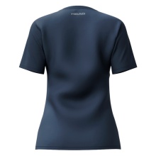 Head Tennis-Shirt Club 25 Tech (100% Polyester, schnelltrocknend) navyblau Damen