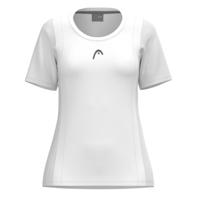 Head Tennis-Shirt Club 25 Tech (Moisture Transfer Microfiber Technologie) weiss Mädchen