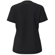 Head Tennis-Shirt Club Original (schnelltrocknend) schwarz Damen