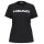 Head Tennis-Shirt Club Original (schnelltrocknend) schwarz Damen